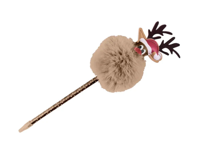 Christmas Pom Pom Pen - Cloud Nine Stores