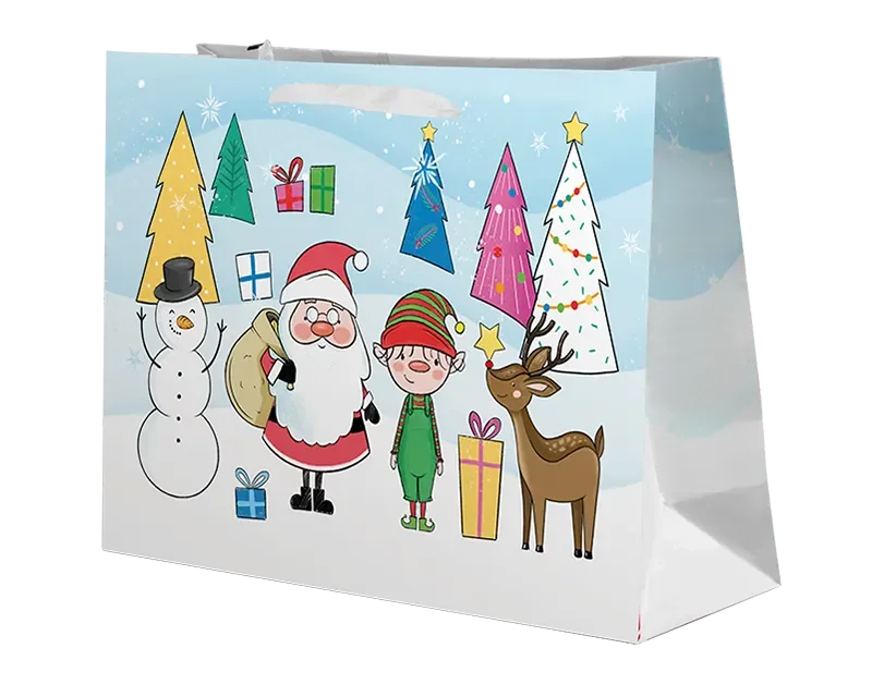 Christmas Cute Luxury Large Gift Bag - Cloud Nine Stores