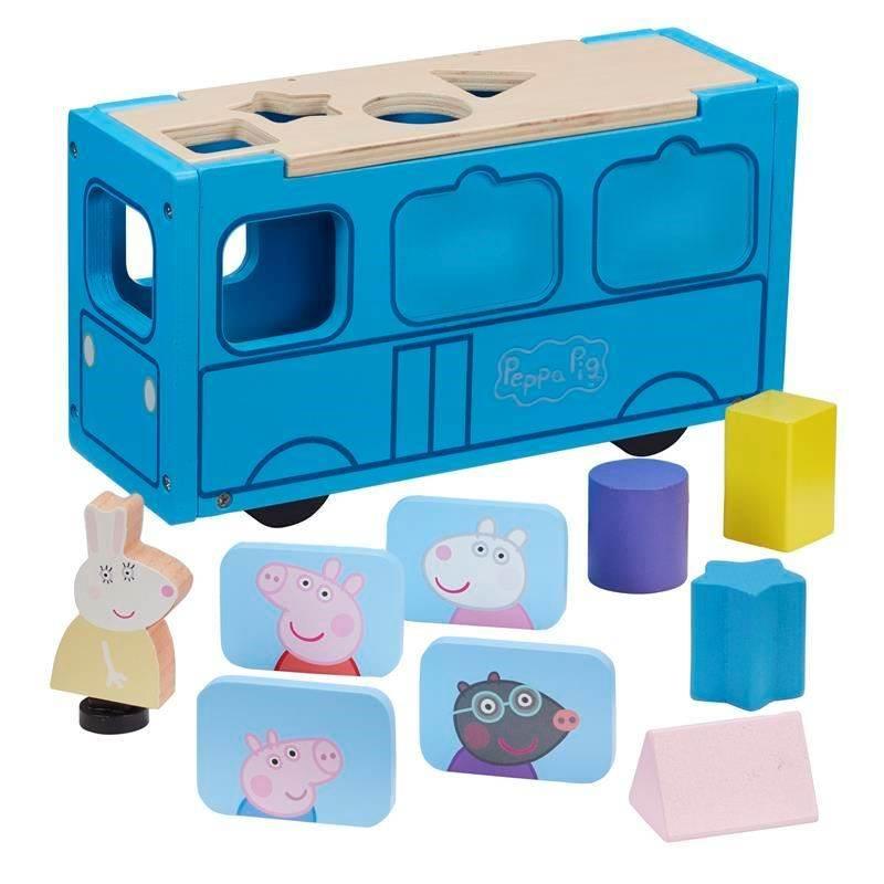 Peppas Wooden School Bus - Cloud Nine Stores