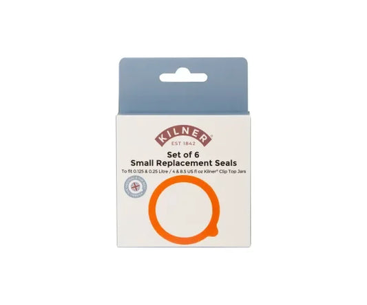 Kilner Pack Of 6 Rubber Seals 0.125 Litre - Cloud Nine Stores