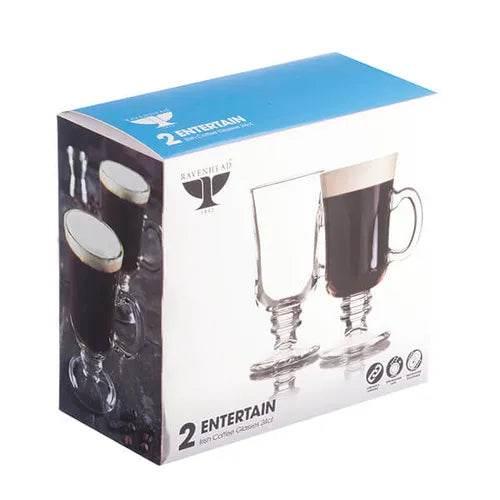 Ravenhead Entertain Irish Coffee Glasses, Set Of 2, 24cl - Cloud Nine Stores