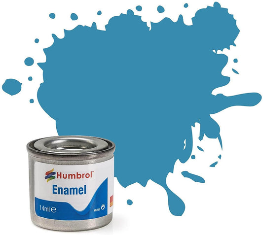 Humbrol No.48 MEDITERRANEAN BLUE 14ml GLOSS - Cloud Nine Stores