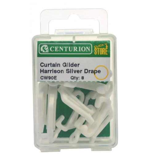 Curtain Glider To Fit Harrison Silver Drape (Pack Of 8)
