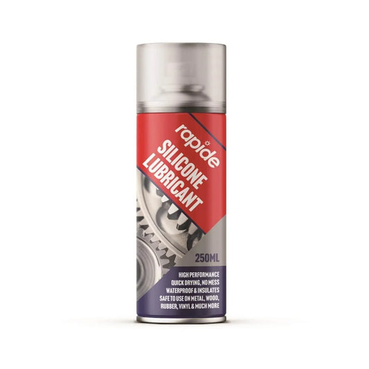Rapide Silicone Spray Lubricant 250ml High Performance Fast Drying Rubber Vinyl - Cloud Nine Stores