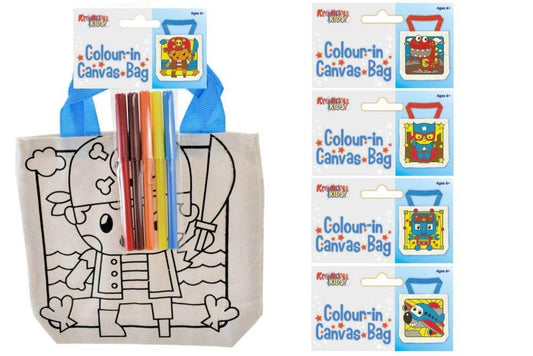 Colour In Canvas Bag - Cloud Nine Stores