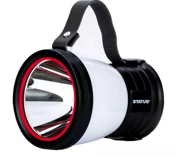 Status 3 Watt 2-in-1 COB LED Camping Lantern & Torch, Black - Cloud Nine Stores