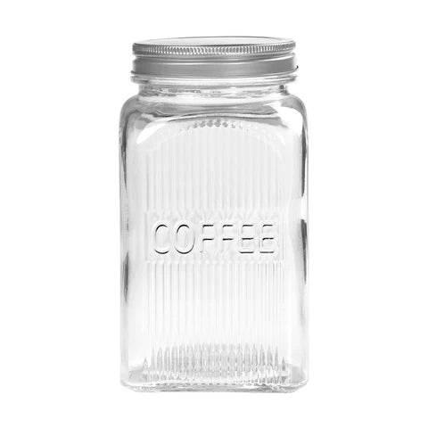 Coffee Glass storage canister 1250ml - Cloud Nine Stores