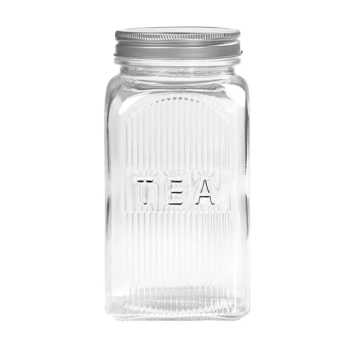 Tala Tea Glass Jar With Screw Top Lid - 1250Ml Capacity - Cloud Nine Stores