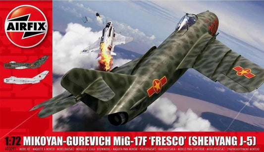 Airfix A03091 Mikoyan-Gurevich MiG-17F 'Fresco' [Shenyang J-5] - Cloud Nine Stores