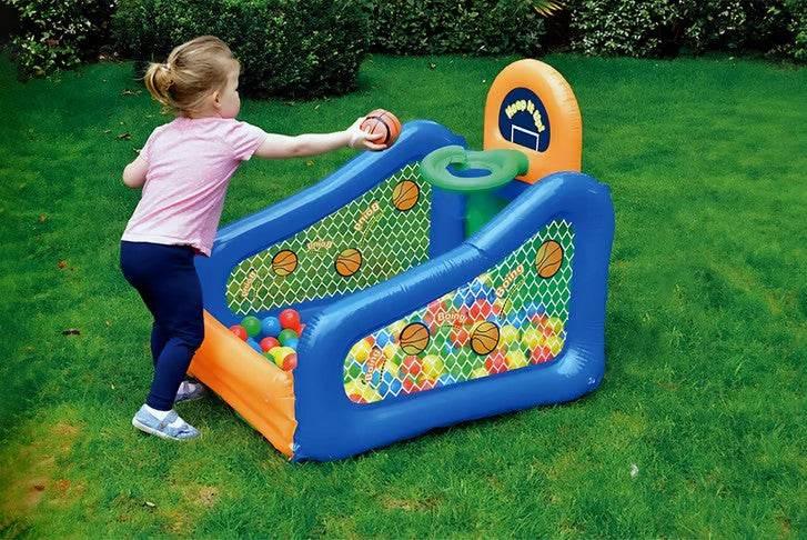 Inflatable Basketball Hoop with Balls - Cloud Nine Stores