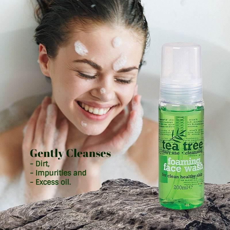 Tea Tree Foaming Face Wash - 200ml - Cloud Nine Stores