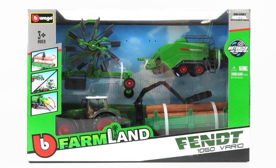 Fendt 1050 Vario Farm Tractor + 3 Trailers - Cloud Nine Stores