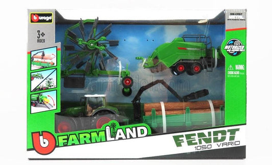 Fendt 1050 Vario Farm Tractor + 3 Trailers - Cloud Nine Stores