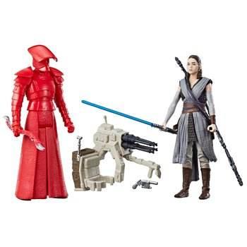 Star Wars Rey Jedi Training & Elite Praetorian Guard Force Link Action Figure - Cloud Nine Stores