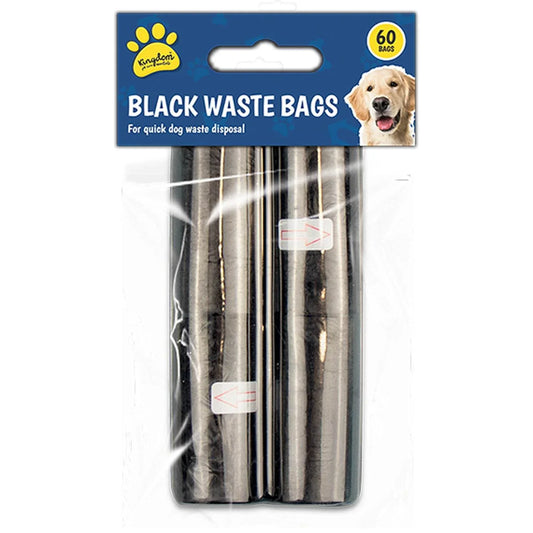 Black Dog Poo Bags 60pk - Cloud Nine Stores