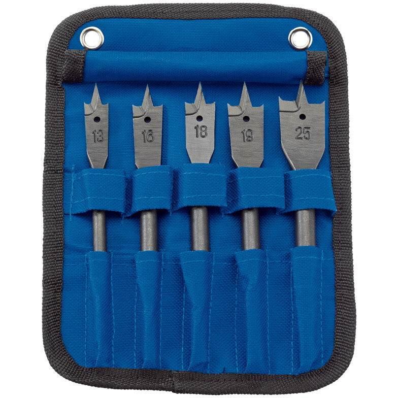 Draper 17426 FB102/5 Flat Wood Bit Set (5 Piece) - Cloud Nine Stores