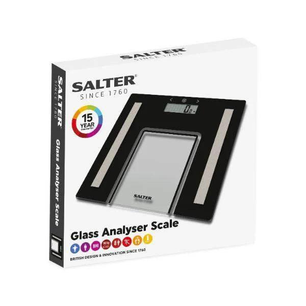 Salter Glass Analyser Scale - Black - Cloud Nine Stores
