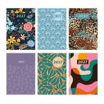 A5 Week to View Patterned Assorted Diary 2027 Cloud Nine Stores