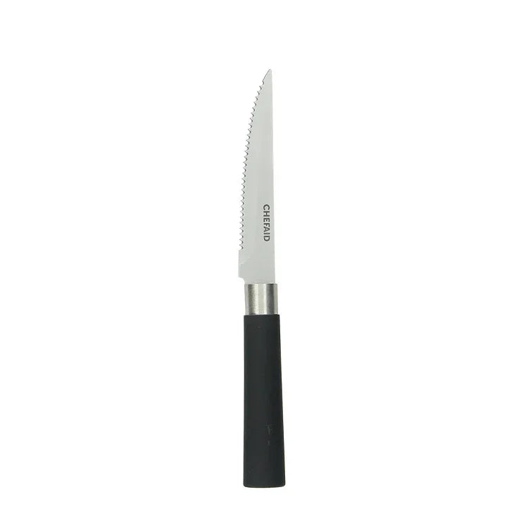 Chef Aid 4.5'' Serrated Knife with Soft Grip Handle - Cloud Nine Stores