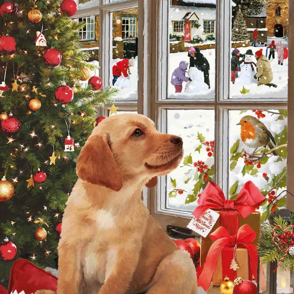 Otter House - Christmas Window - Cloud Nine Stores