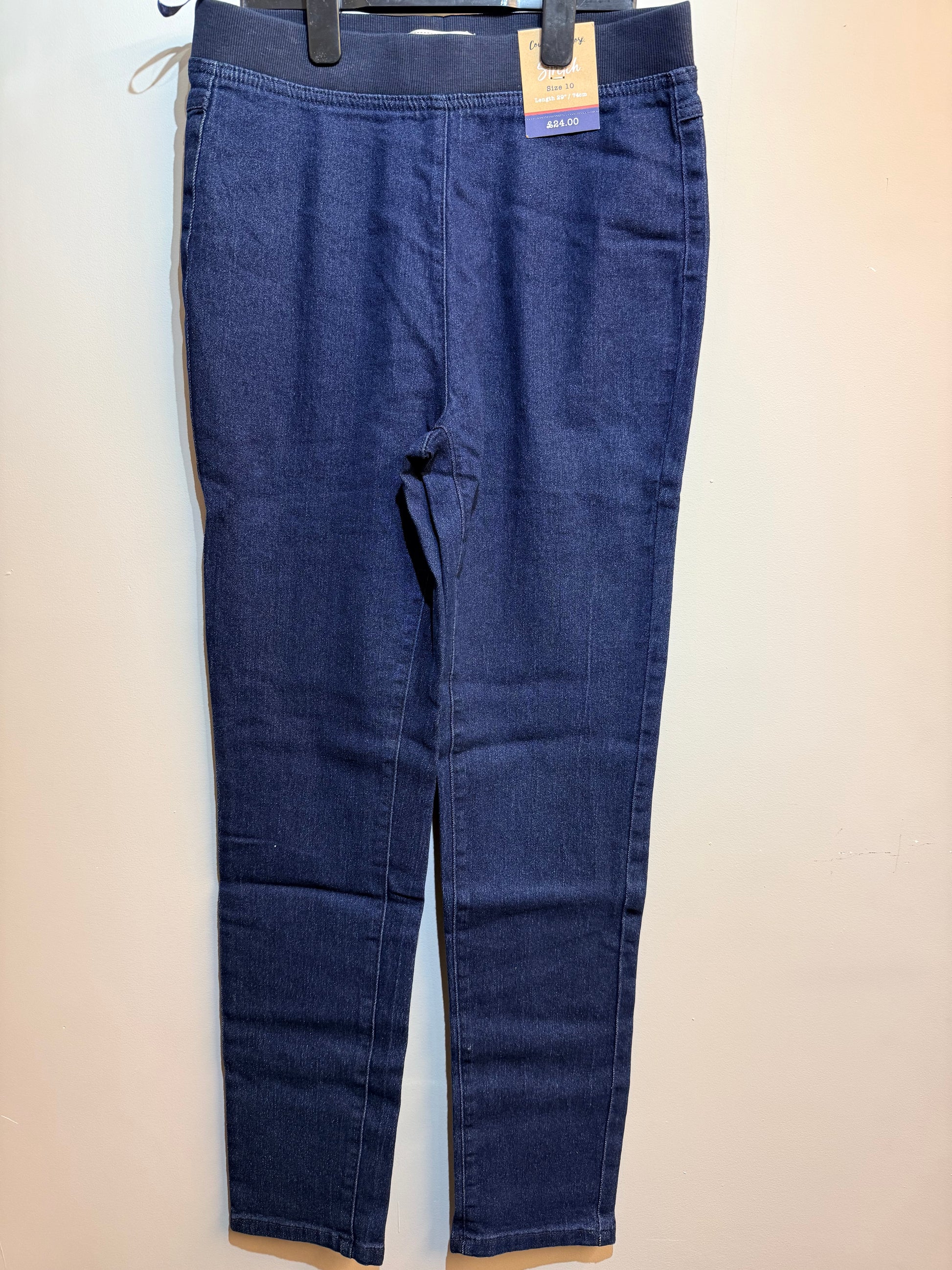 Ladies Country Rose Dark Denim Jeans