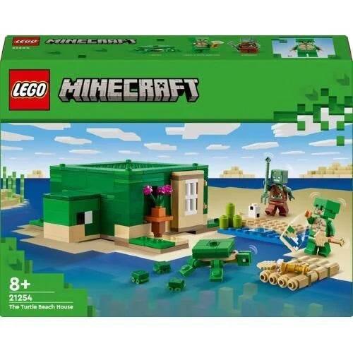 LEGO Minecraft 21254 The Turtle Beach House Toy Set - Cloud Nine Stores