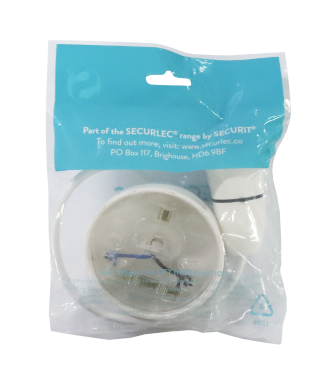Securlec T1 White Ceiling Pendant Kit 12" (30cm) Cloud Nine Stores