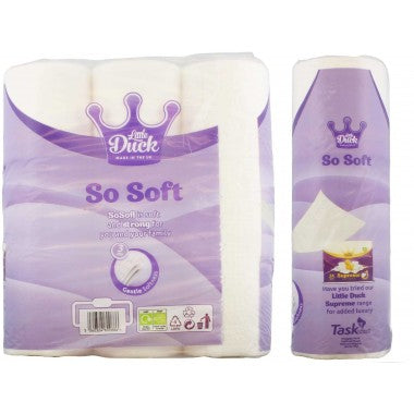 LITTLE DUCK SO SOFT TOILET TISSUE 3-PLY 9 PACK