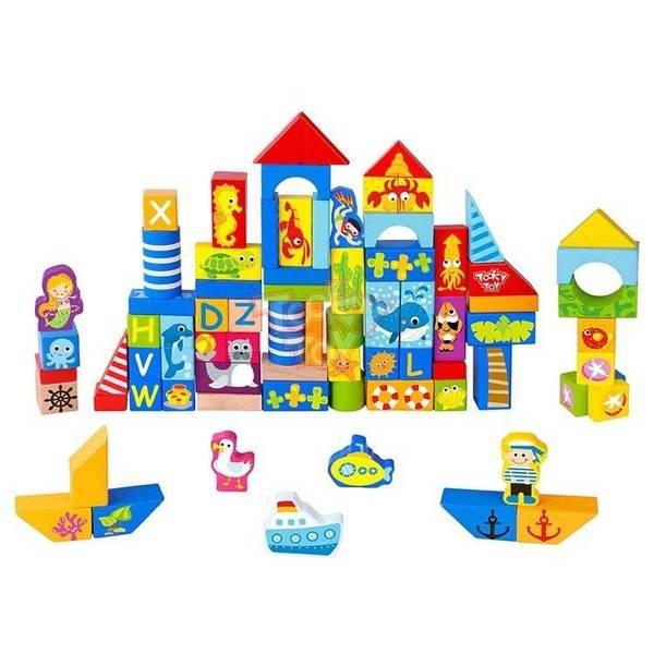 Tooky Toys Marine Blocks - Cloud Nine Stores
