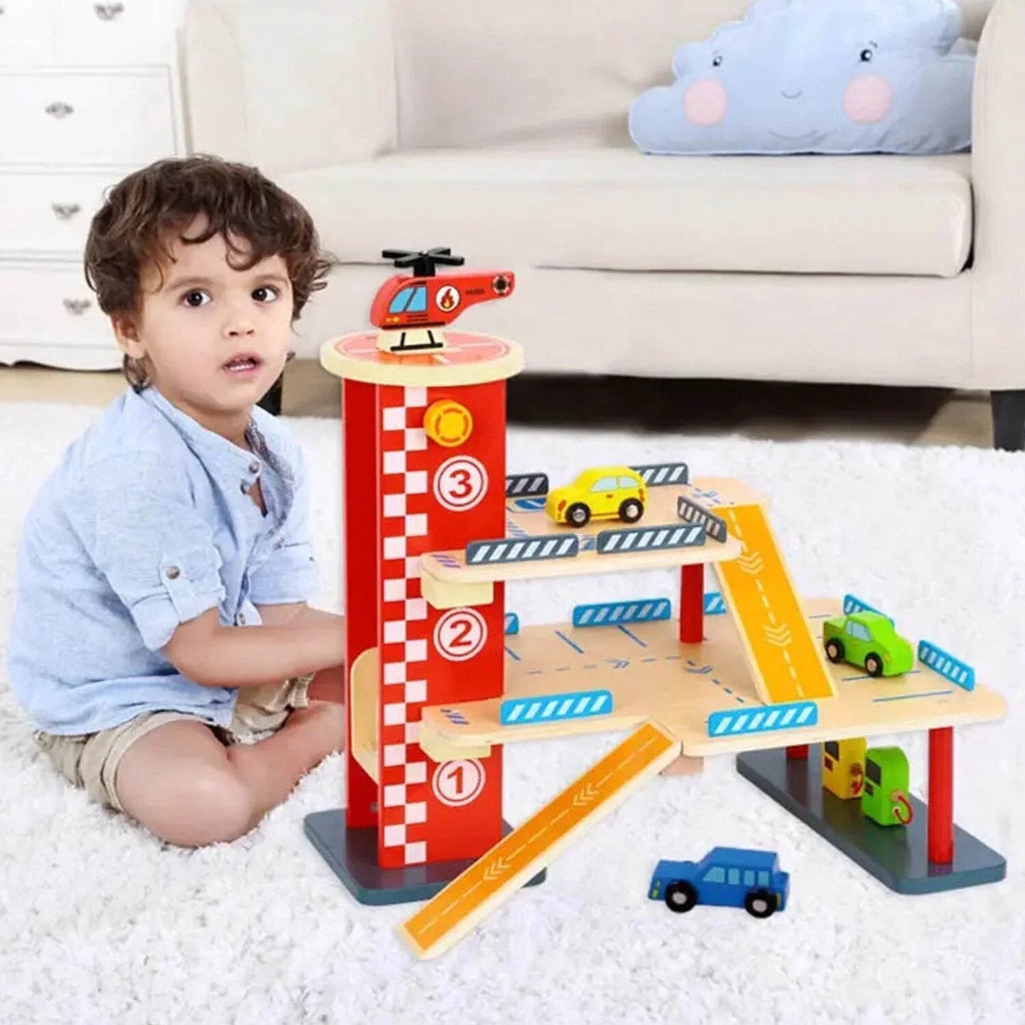 Parking Structure by Tooky Toys - Cloud Nine Stores