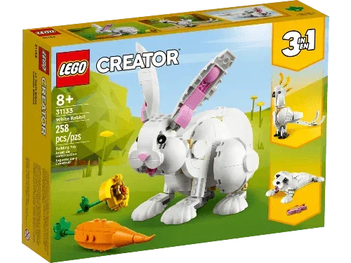 LEGO 31133: Creator 3-in-1: White Rabbit - Cloud Nine Stores