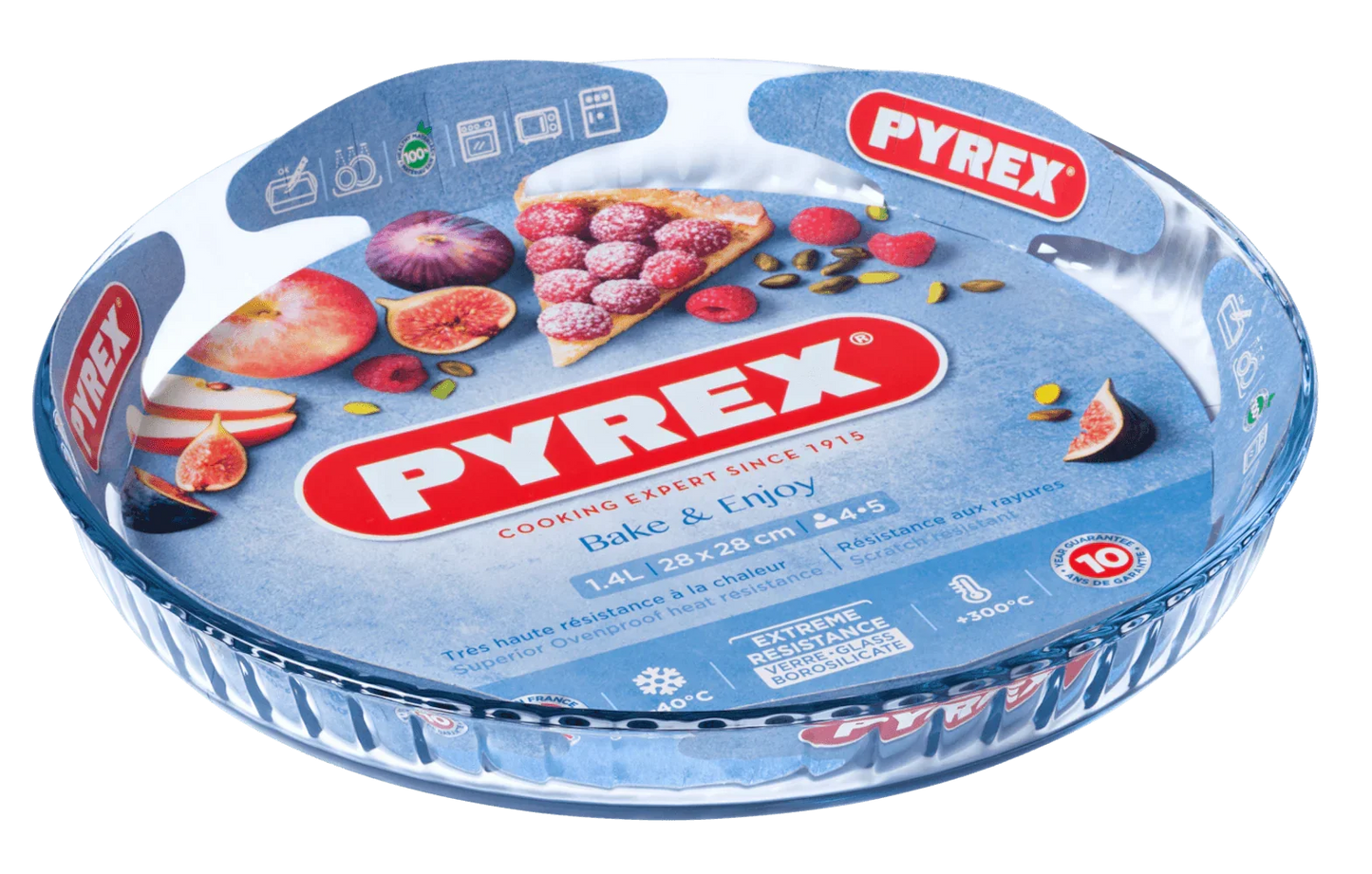 Pyrex Bake & Enjoy 28cm Quiche / Flan Dish - Cloud Nine Stores