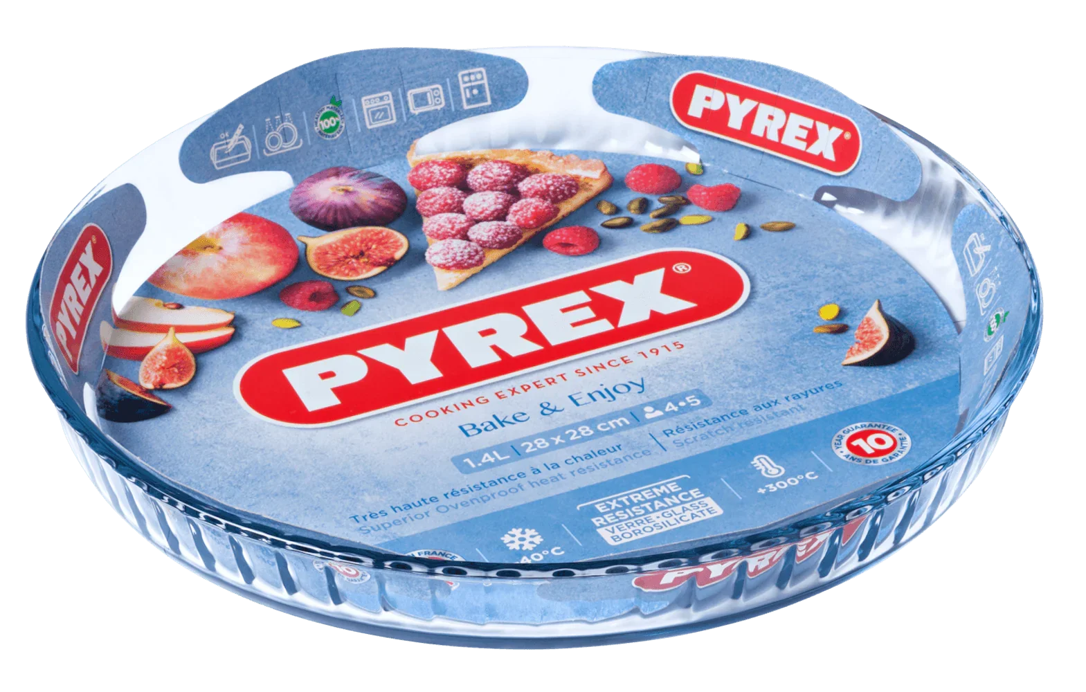 Pyrex Bake & Enjoy 28cm Quiche / Flan Dish - Cloud Nine Stores