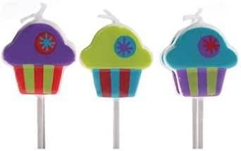 Culpitt Cupcake Birthday Candles - pack of 6 - Cloud Nine Stores