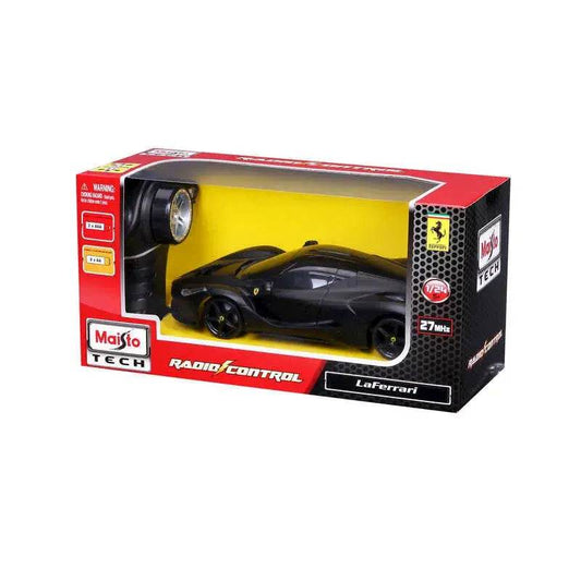MAISTO 1:24 RC LaFerrari 2.4GHz Black - Cloud Nine Stores
