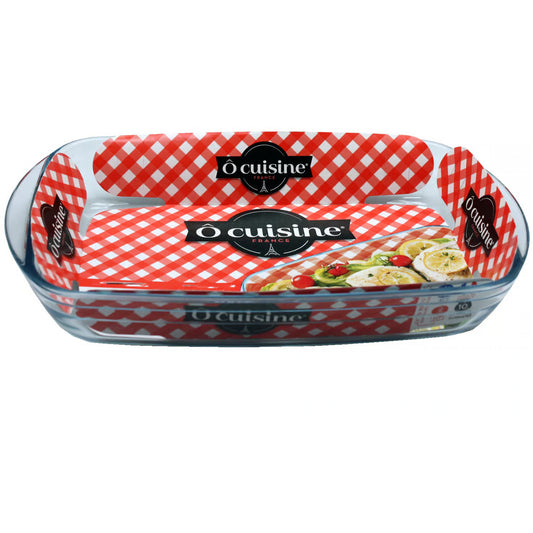 Ocuisine Rectangular Glass Roaster Dish 35x22cm - Cloud Nine Stores