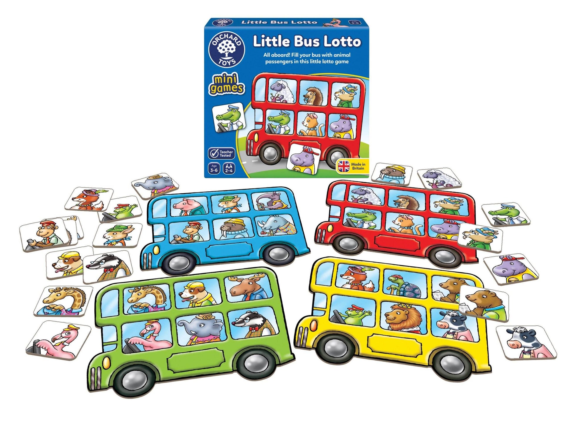 Little Bus Lotto Mini Game - Cloud Nine Stores