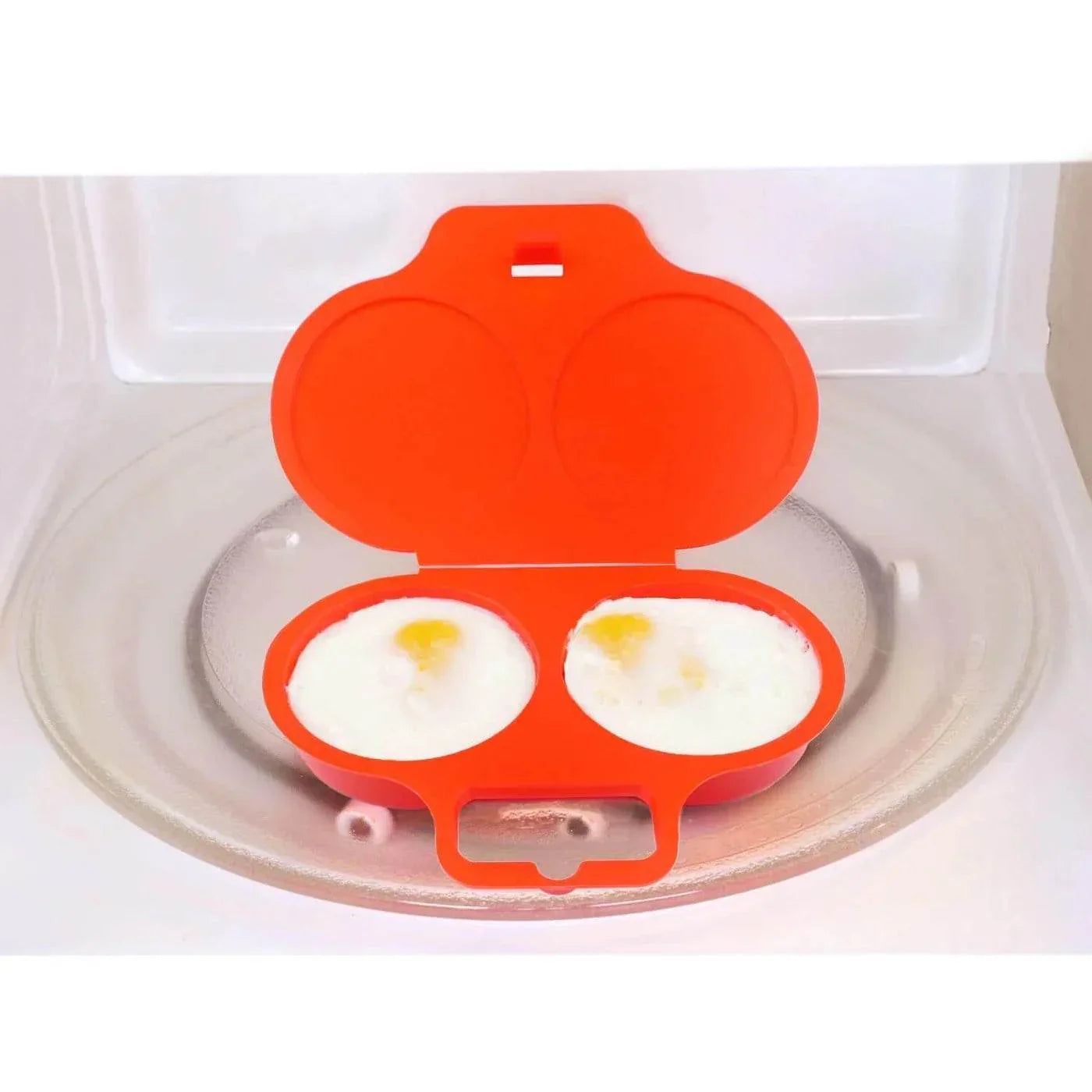 Good2Heat Microwave Cookware Red 2 Egg Poacher - Cloud Nine Stores
