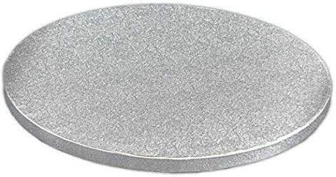 8'' Single Colourful Cake Board Round Thick Drum 12mm - Cloud Nine Stores