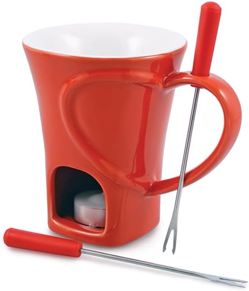 Chocolate Fondue Mug Set - Swissmar Sweetheart