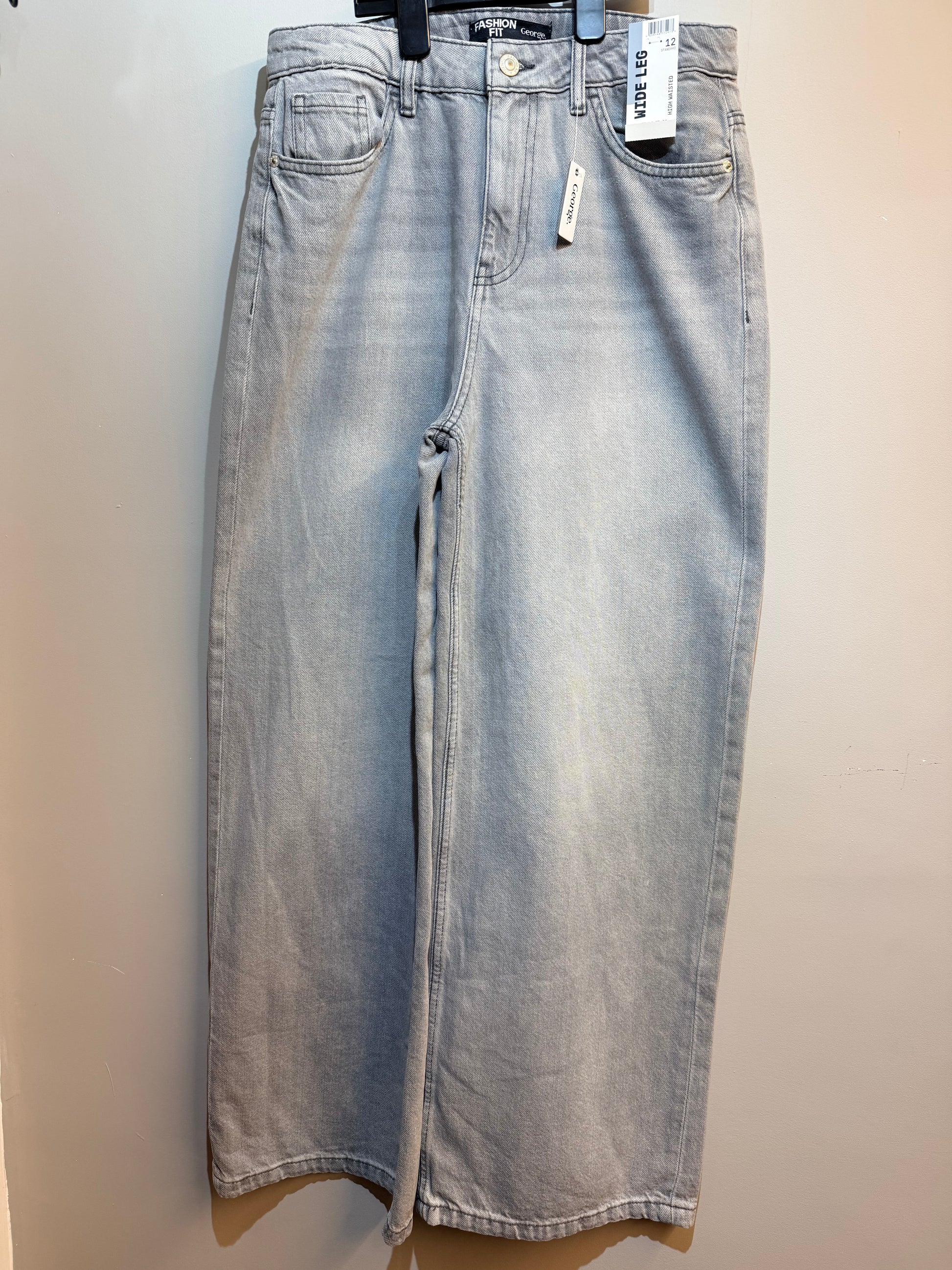Ladies George Grey Jeans
