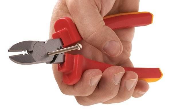 CK 431008 RedLine VDE CombiCutter3 Side Wire/Cable Screw Cutter Pliers 160mm - Cloud Nine Stores