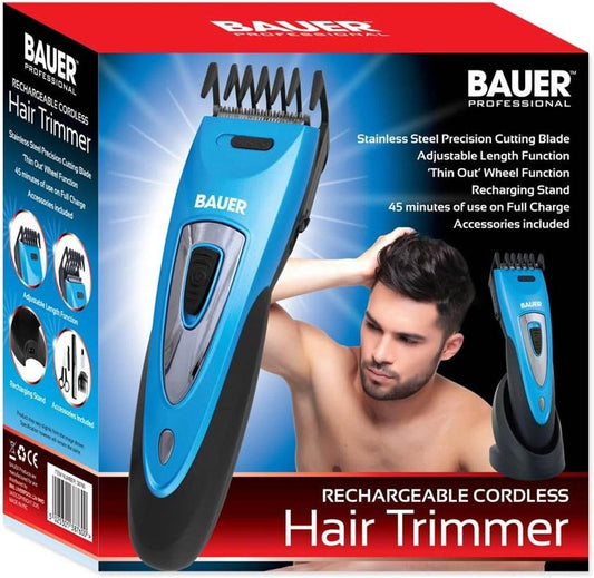Bauer Professional Men's Hair Trimmer and Clippers - Cloud Nine Stores