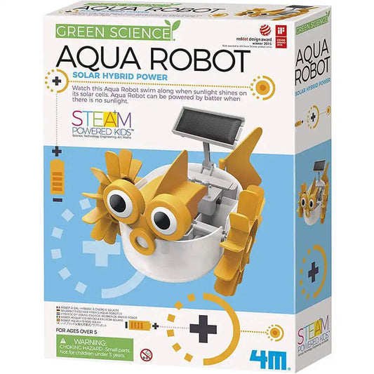 4M - Green Science Aqua Robot Solar Hybrid Power - Cloud Nine Stores