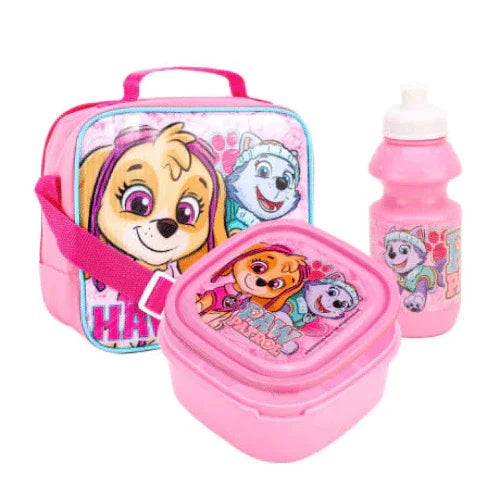 Paw Patrol Skye & Everest Kids 3 Pcs Lunch Bag - Cloud Nine Stores