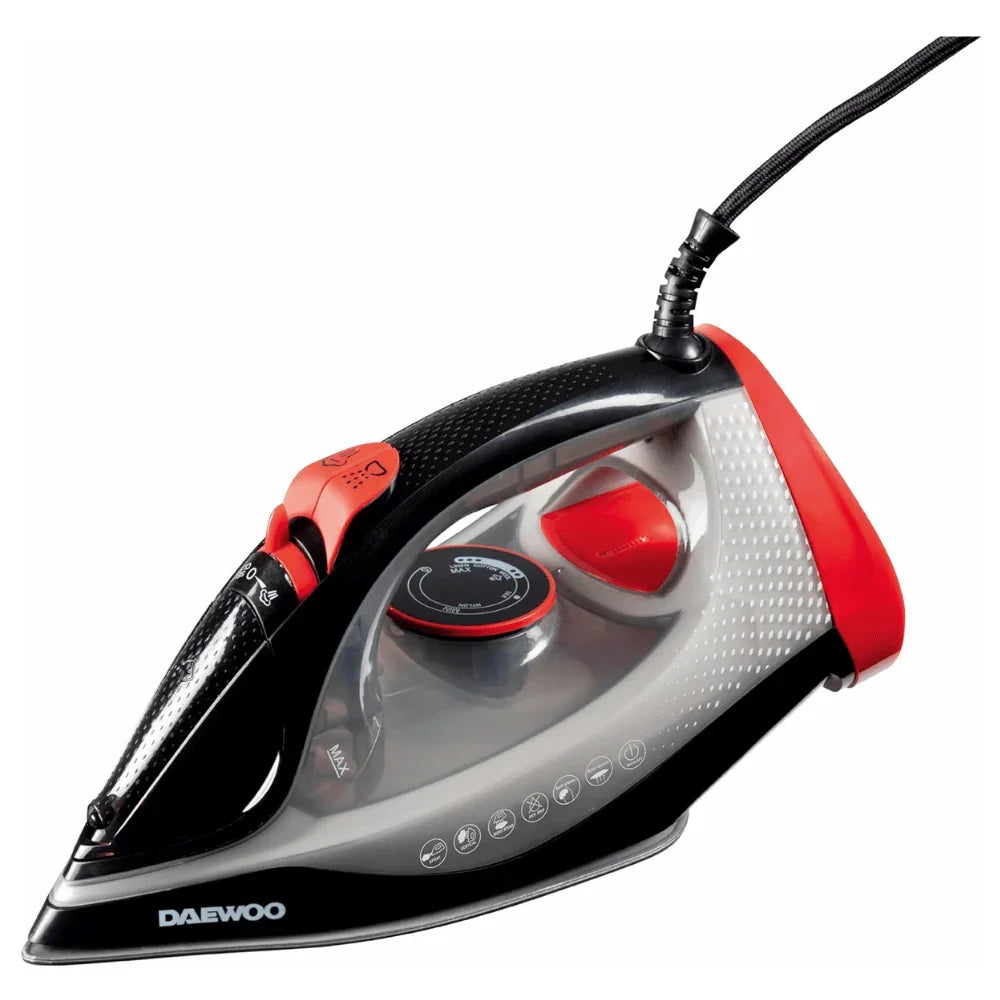 Daewoo 2600W Ultra Glide Steam Iron - Cloud Nine Stores