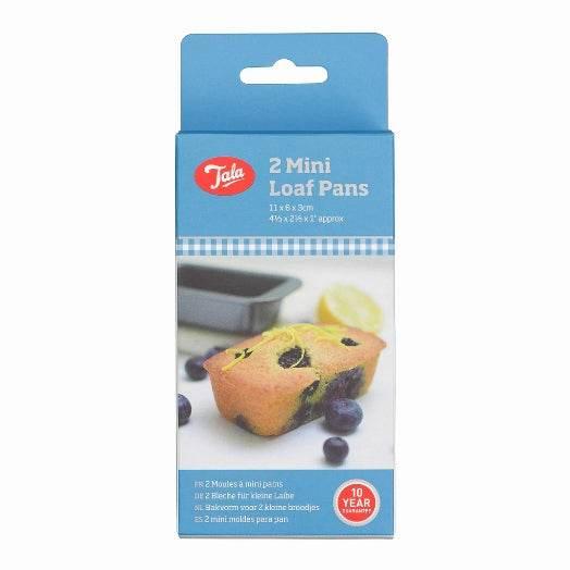 Mini Cake Tin, Set of 2 Pieces, 11 x 6 x 3 cm, Non-Stick - Tala - Cloud Nine Stores
