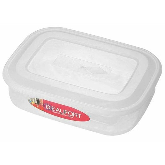Beaufort Rectangular Food Container 1L Clear - Cloud Nine Stores
