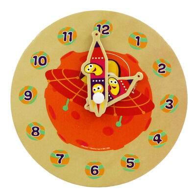 Cbeebies My First Wooden Clock - Assorted - Cloud Nine Stores