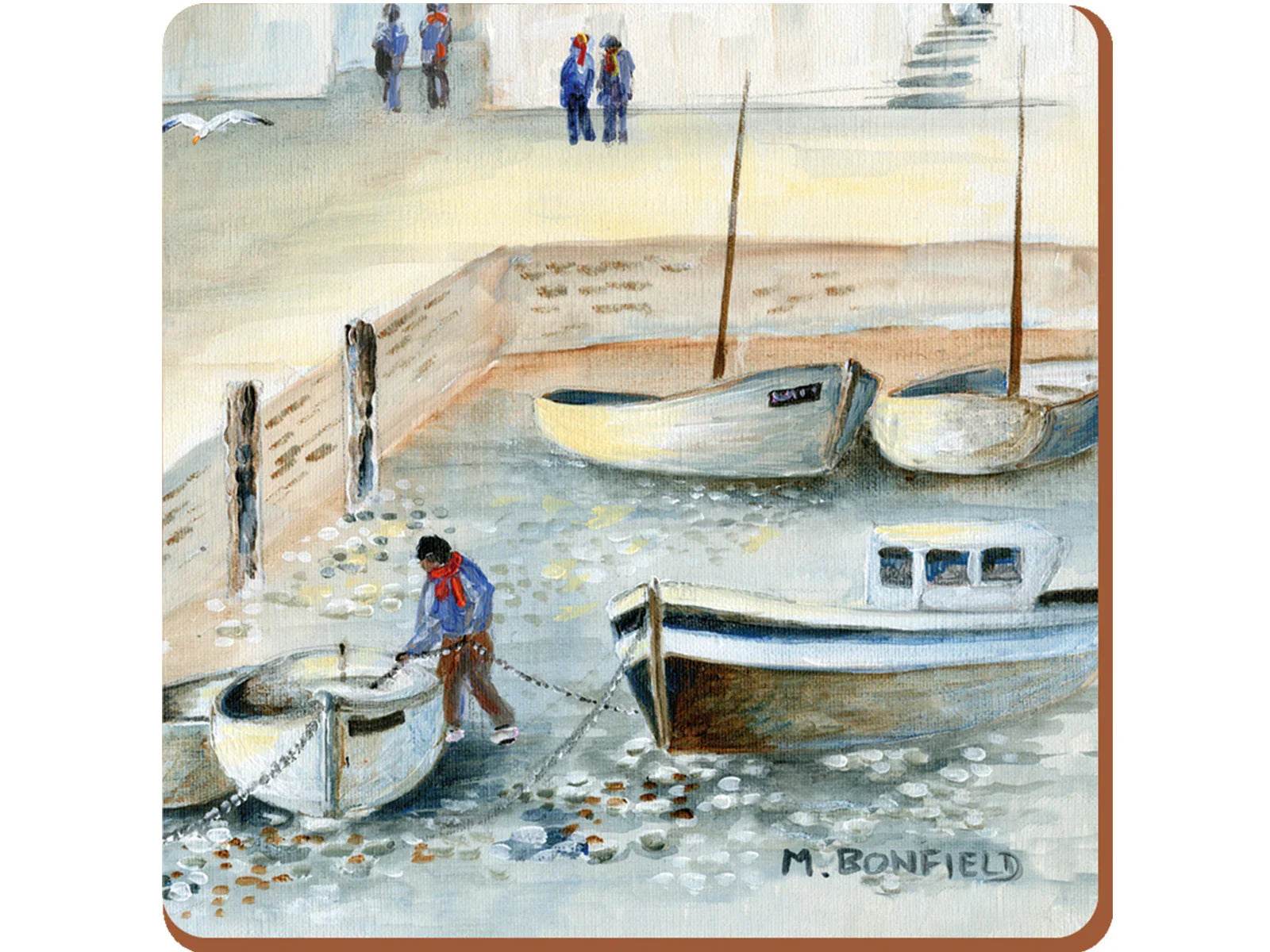 CORNISH HARBOUR COASTER – SET OF 6 - Cloud Nine Stores